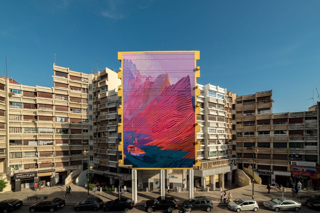 MATTH Velvet, Designer industriel de formation, Matthieu Velvet vit d’abord une idylle avec l’aérosol avant de bifurquer vers l’acrylique...