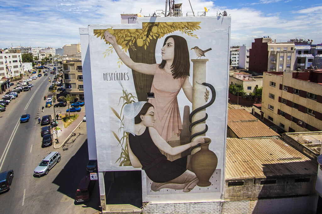 Mettez Fikos face à un mur, il en fera de l’art : ce jeune artiste grec, né en 1987 à Athènes, est aussi à l’aise lorsqu’il taggue...