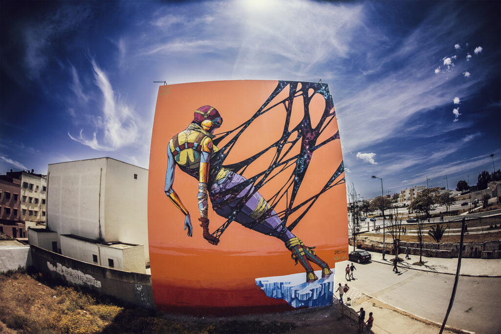Deih, Graffeur espagnol depuis 1993, David Maiques Paredes alias Deih est diplômé des Beaux-Arts de Valence. Il explore des...