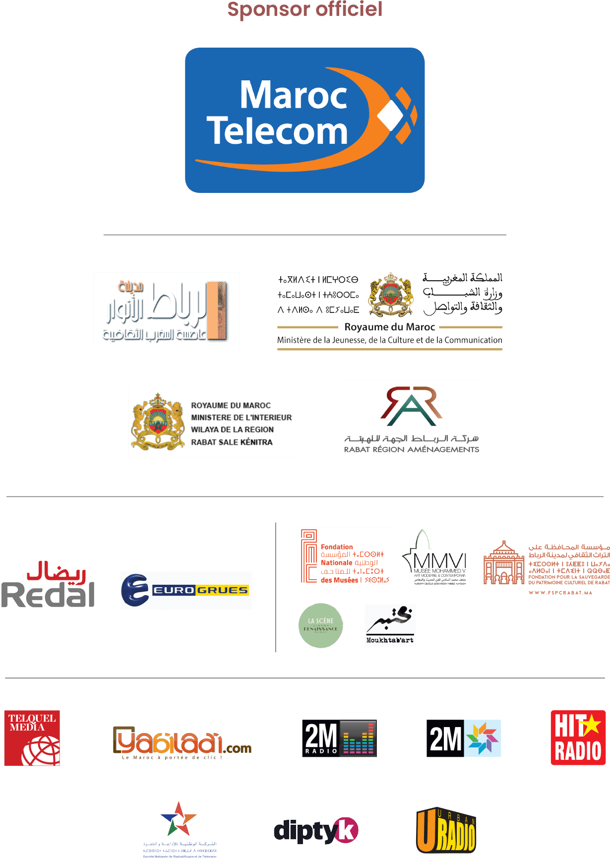 Jidar Sponsor officiel